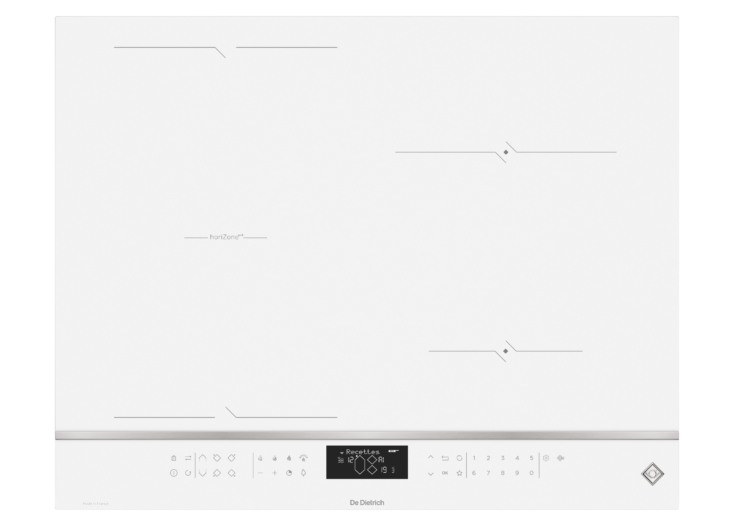 Indukční varná deska De Dietrich DPI4431W Eternal White